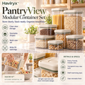 Haviryx™ PantryView Modular Container Set