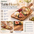 Haviryx™ TableHearth Acacia Serving Board