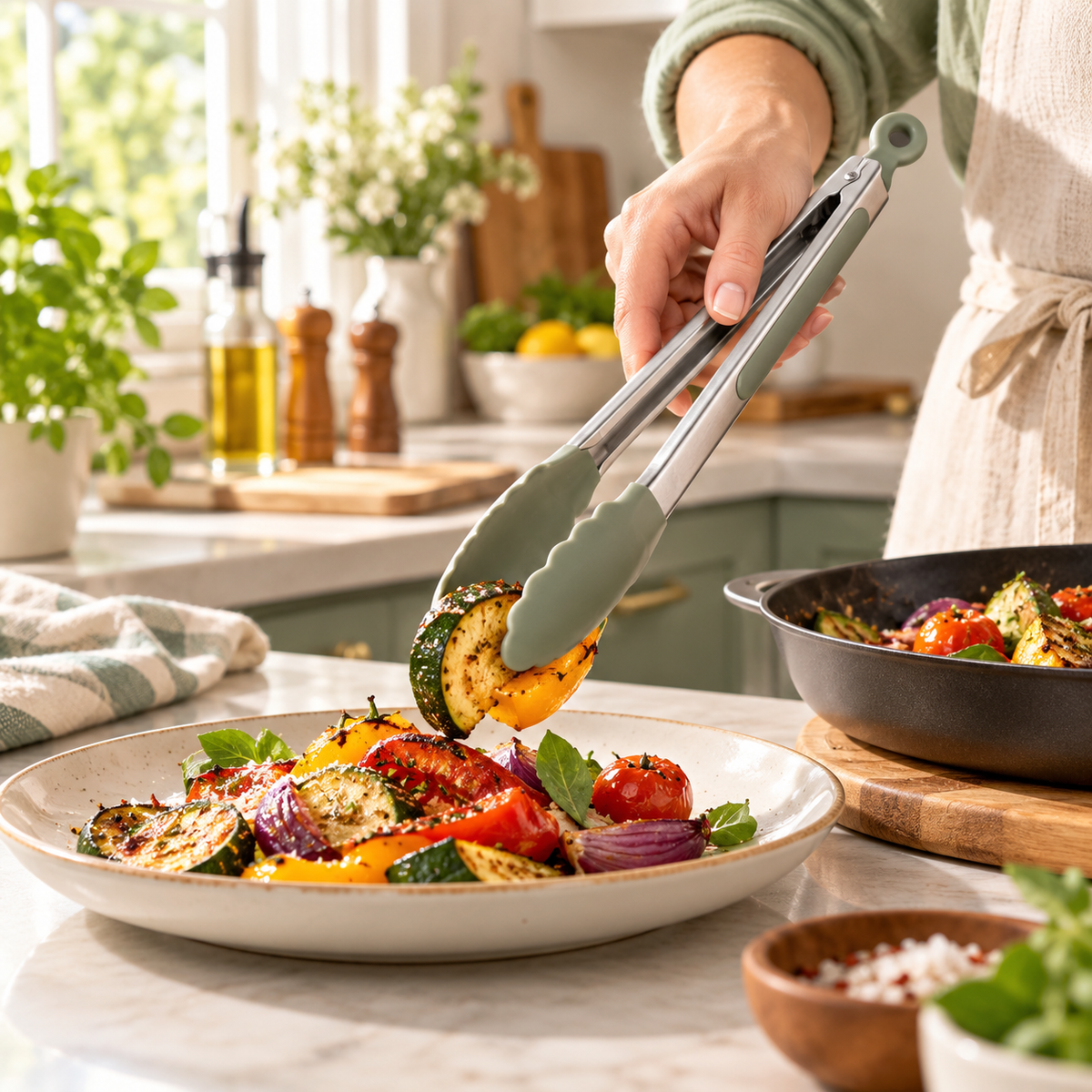 Haviryx™ GripLock Precision Kitchen Tongs