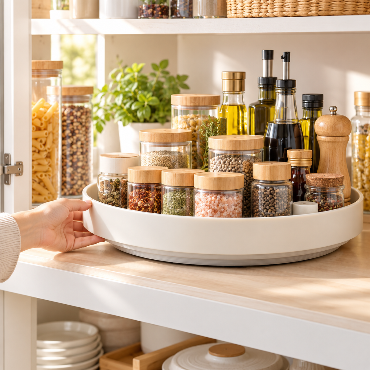 Haviryx™ SpinReach Rotating Pantry Tray