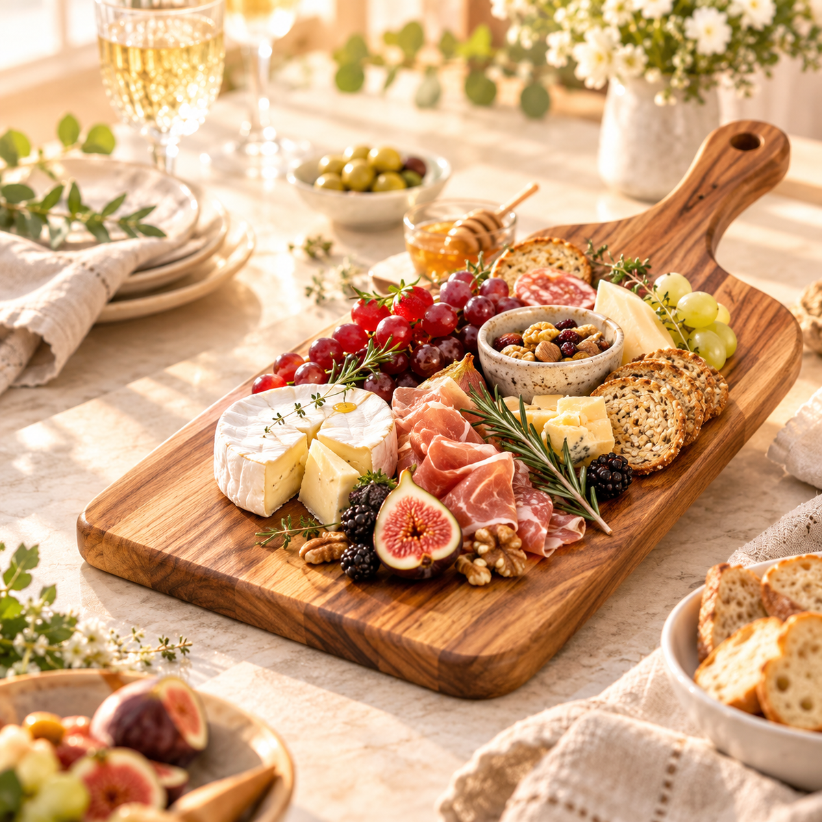 Haviryx™ TableHearth Acacia Serving Board