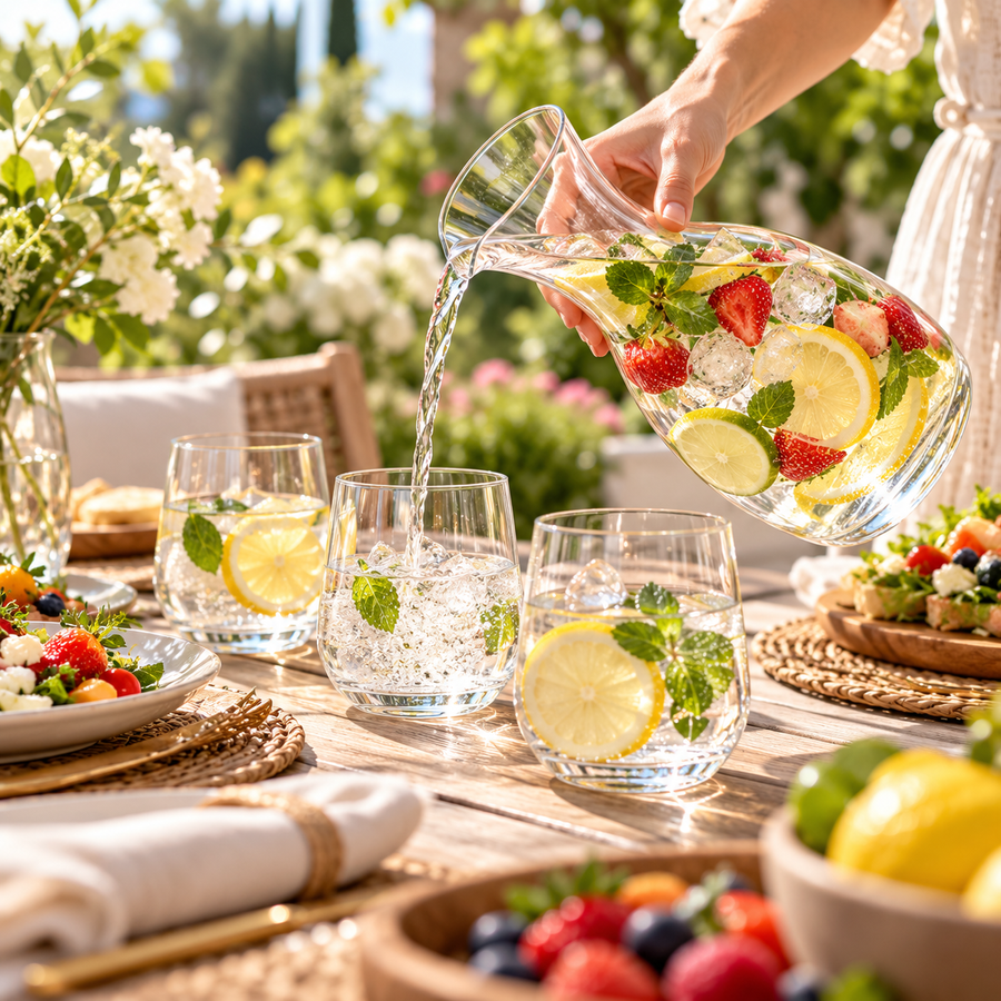 Haviryx™ ClearPour Table Carafe Set