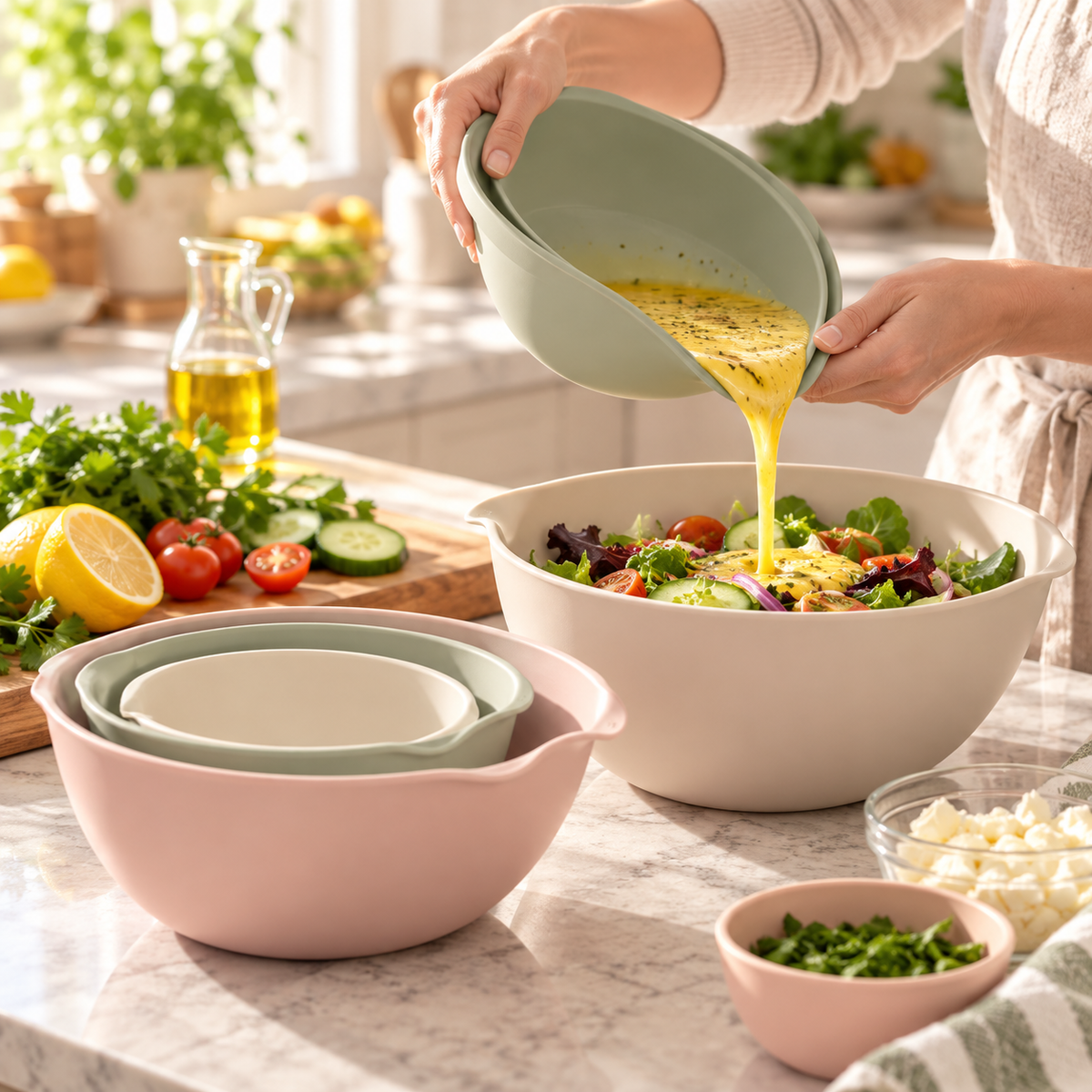 Haviryx™ MixNest Flexible Prep Bowl Set